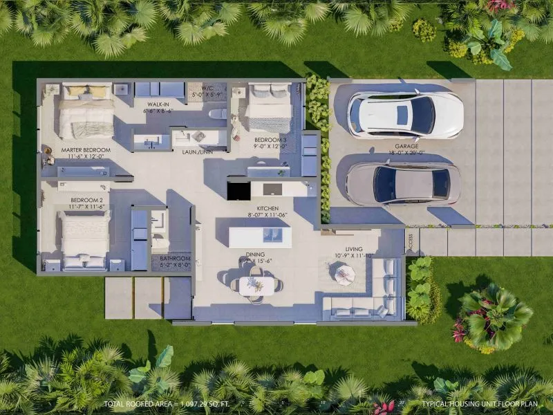 Plano de la residencia — Alturas de San Agustín